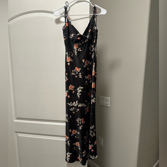 Bardot Andy Slip Dress in Black Floral - Picture 3 of 6